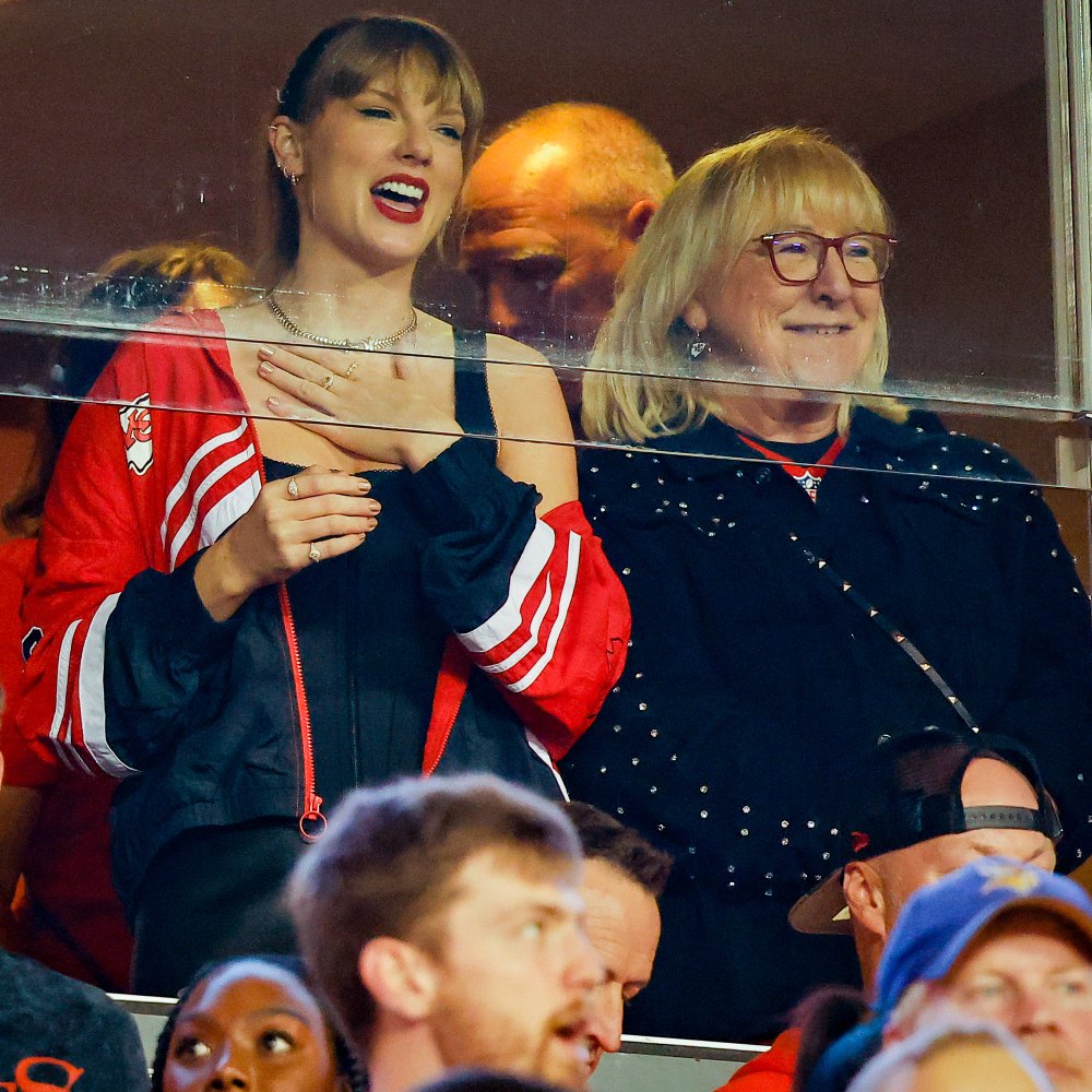 Donna Kelce Attends Son's Game on Christmas Day