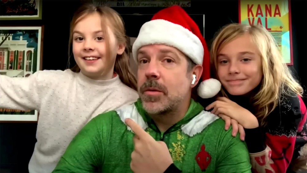 Jason Sudeikis’ Kids Hilariously Crash His Live Interview on Christmas: ‘They’re Ready to Light Up the Airwaves’